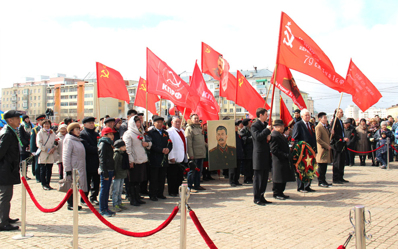 День Победы в Якутске