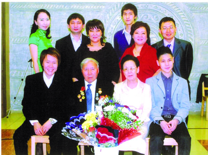 Семья Николая Мартыноа